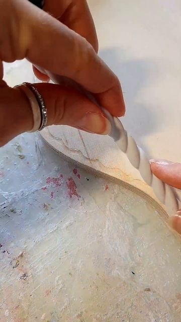 Декор заготовки... Окантовка молдингом... #handmade смотреть онлайн