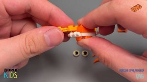 Собираем краба из конструктора QBRIX KIDS - детские конструкторы с видеоинструкцией