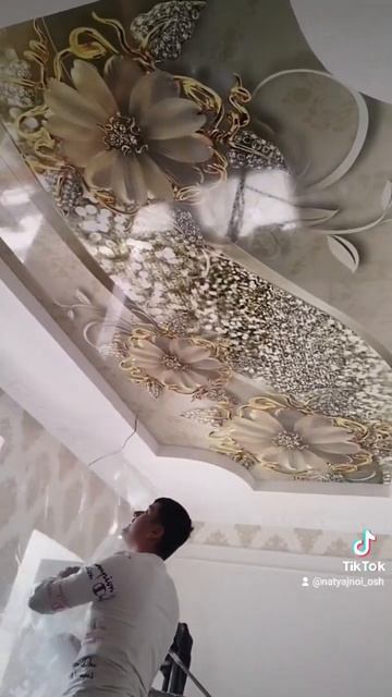 натяжные потолки Ош ПРЕМИУМ КЛАССА все виды работ люб? смотреть онлайн