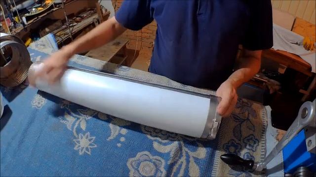 Дымоходный комплект на прапетный котел из стали AISI 304 ? смотреть онлайн