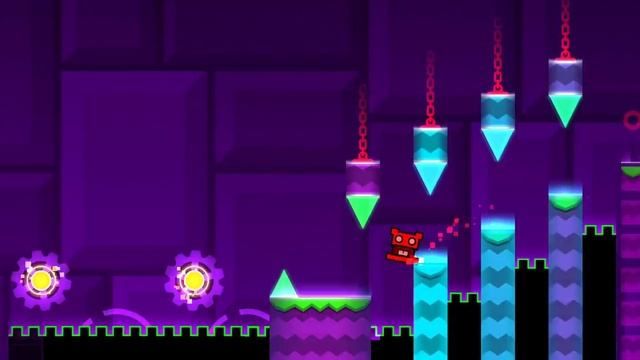 Прохождение Geometry Dash Wirld