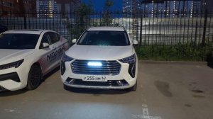 Логотип с подсветкой на Haval Jolion
