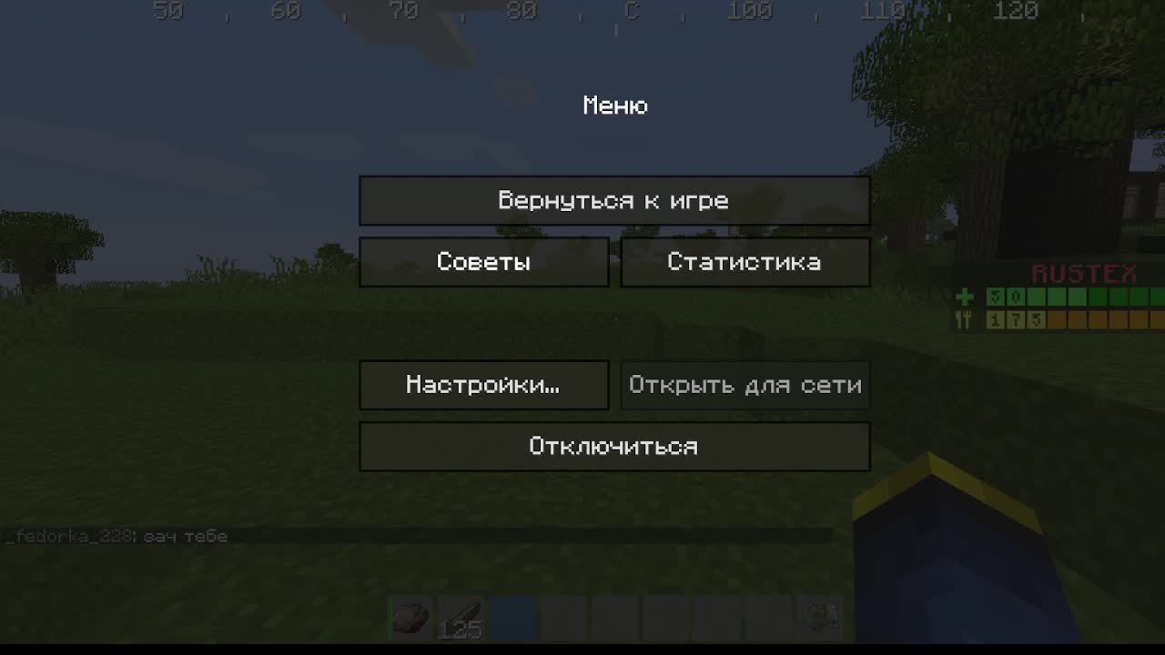 играю в майнкрафт на сервере Rustex Rustex Nolimit #2