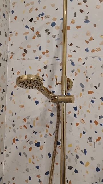 Как использовать керамогранит в стиле терраццо