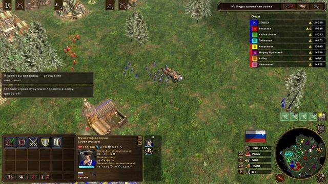Age of Empires III Definitive Edition - Поединок за Россию - Часть 1 смотреть онлайн