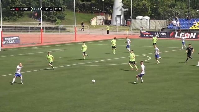 Обзор матча «Строгино» — «Динамо-Брянск» 10 тур LEON-Второй Лиги Б смотреть онлайн