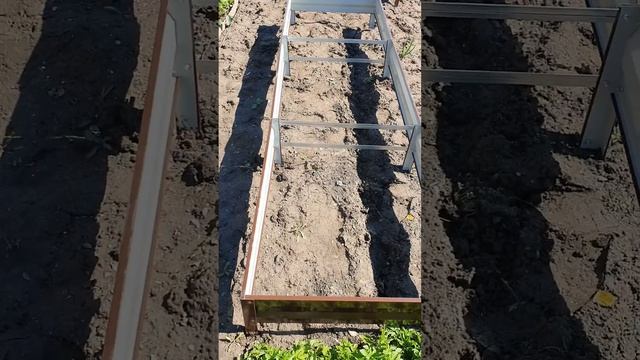 Сборка металлических грядок. смотреть онлайн