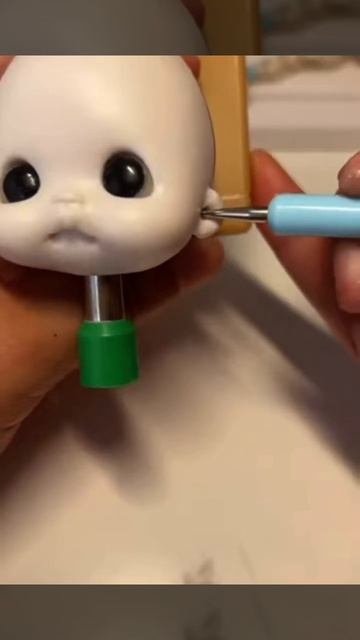 Лепка головы куклы обитсу #обитсу #головаобитсу #лепка смотреть онлайн