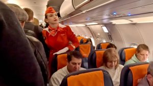 Airbus A321 а/к Аэрофлот | Рейс Москва – Санкт-Петербург