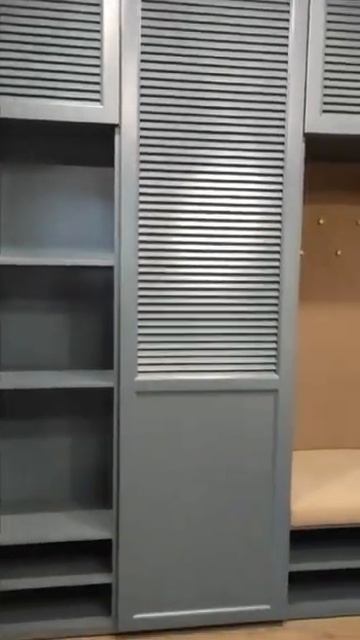 Жалюзийные двери на заказ из МДФ