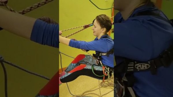 Как натянуть полиспастом троллей на Petzl Grigri. МС по спел