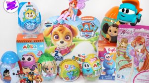 Микс сюрпризов по мультикам! Мультяшный микс! Любимые герои в сюрпризах! Сюрпризы-игрушки!
