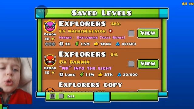 играю в geometry Dash Кстати как вам под конец музычка смотреть онлайн
