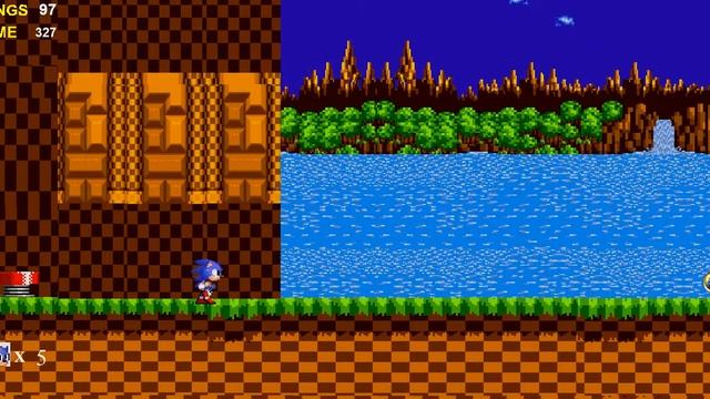 Популярная игра Sonic 4