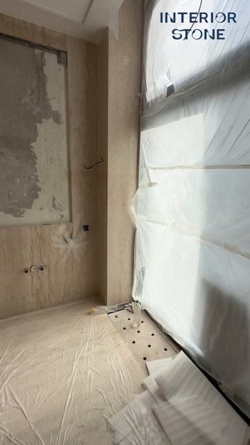 САНУЗЕЛ // ОБЛИЦОВКА ИЗВЕСТНЯКОМ МОКА КРЕМ смотреть онлайн