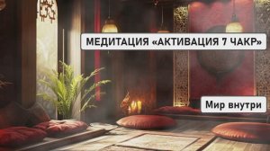 МЕДИТАЦИЯ «АКТИВАЦИЯ 7 ЧАКР + ПРОБУЖДЕНИЕ КУНДАЛИНИ»