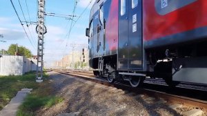 "Эксклюзив!" Перегонка новейшего дизель-поезда ДП2Д-0001