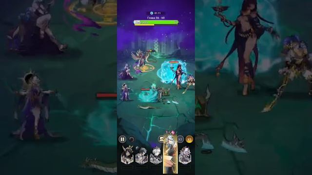 Mythic Heroes обзор, гайд нового персонажа  НИКС