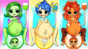 Диснеевская принцесса, Среда и Персик в образе Моаны - 2 Лучшие модные бумажные куклы своими руками