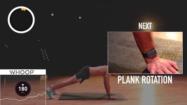 8 MINUTE | CARDIO & CORE WORKOUT | WHOOP Live HR Data