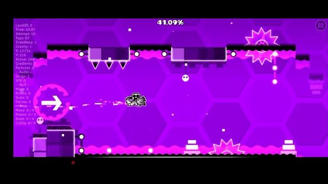 Я заменил все порталы в Blast Processing в Geometry Dash 2.2 смотреть онлайн