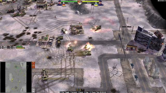 ГЛОБАЛЬНАЯ БИТВА УКРАИНЦА С НЕМЦЕМ!!! [Generals Zero Hour] EPIC REPLAY