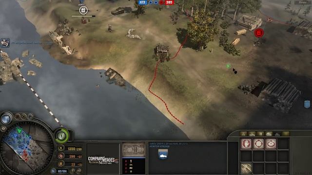 Company of heroes blietykrieg mod 22 против ботов