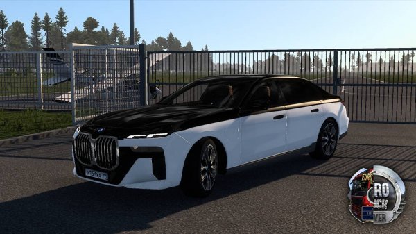 ets2 BMW i7 M70 2024 beta 1.55