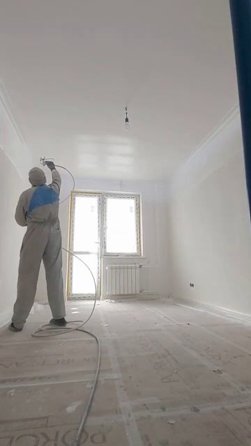 Покраска потолка GX 21, потолок буяш ишлари аппарат ёрда смотреть онлайн