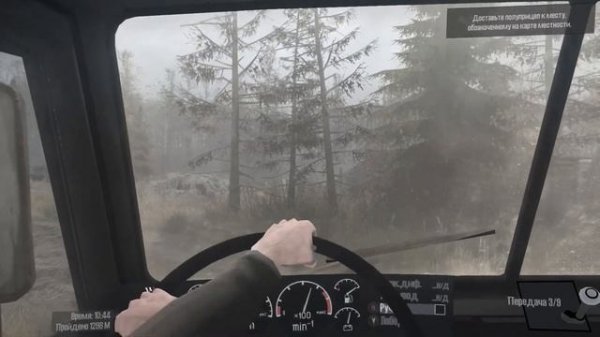 MudRunner 2024 - Прохождение испытания: Фура