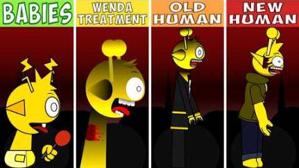 Incredibox Sprunki | Wenda Treatment VS Babies VS Old Human VS New Human