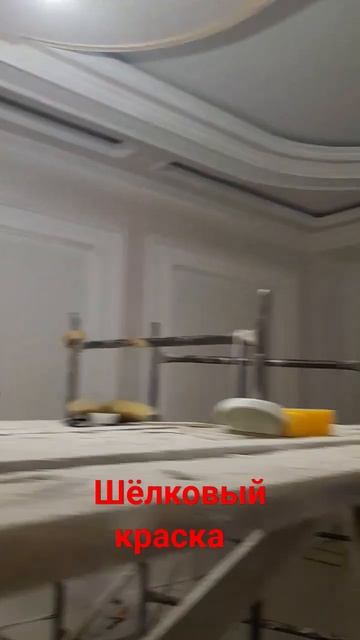 шёлковый краска потолок и стен