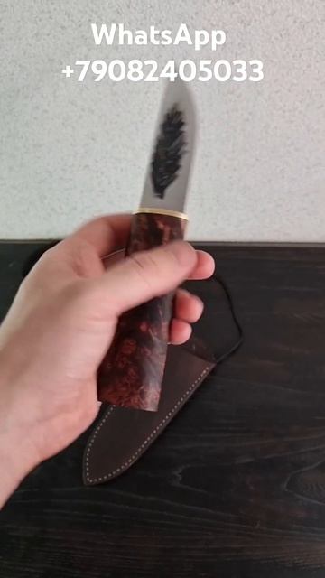 средний якутский нож , австрийсуая сталь n690 , кованая н смотреть онлайн