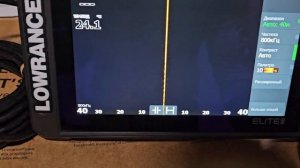 Lowrance Elite FS9 с датчиком AI3-IN1. Настройка разворот датчика