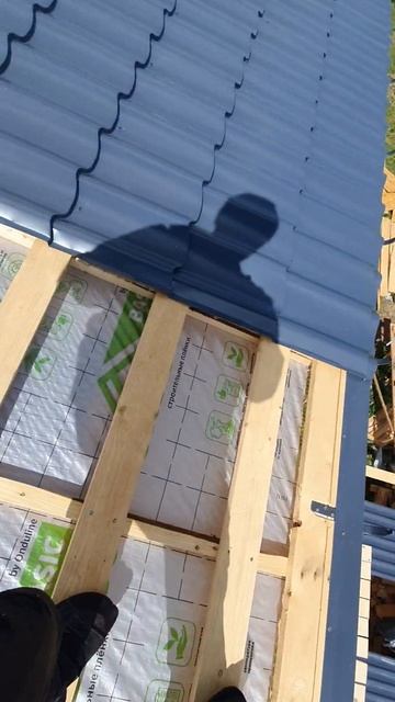 Монтаж крыша черепица #дом #строительство #стройка #кр? смотреть онлайн