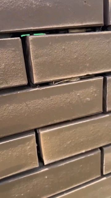 Организация температурно-деформационного шва в кирпи