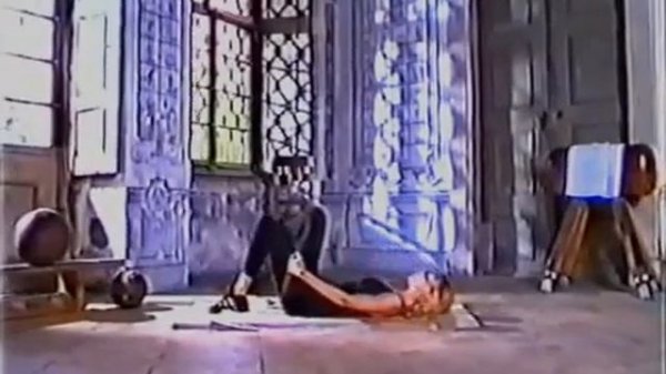 Фитнес с Клаудией Шиффер Claudia Schiffer Живот  Упражнения н?