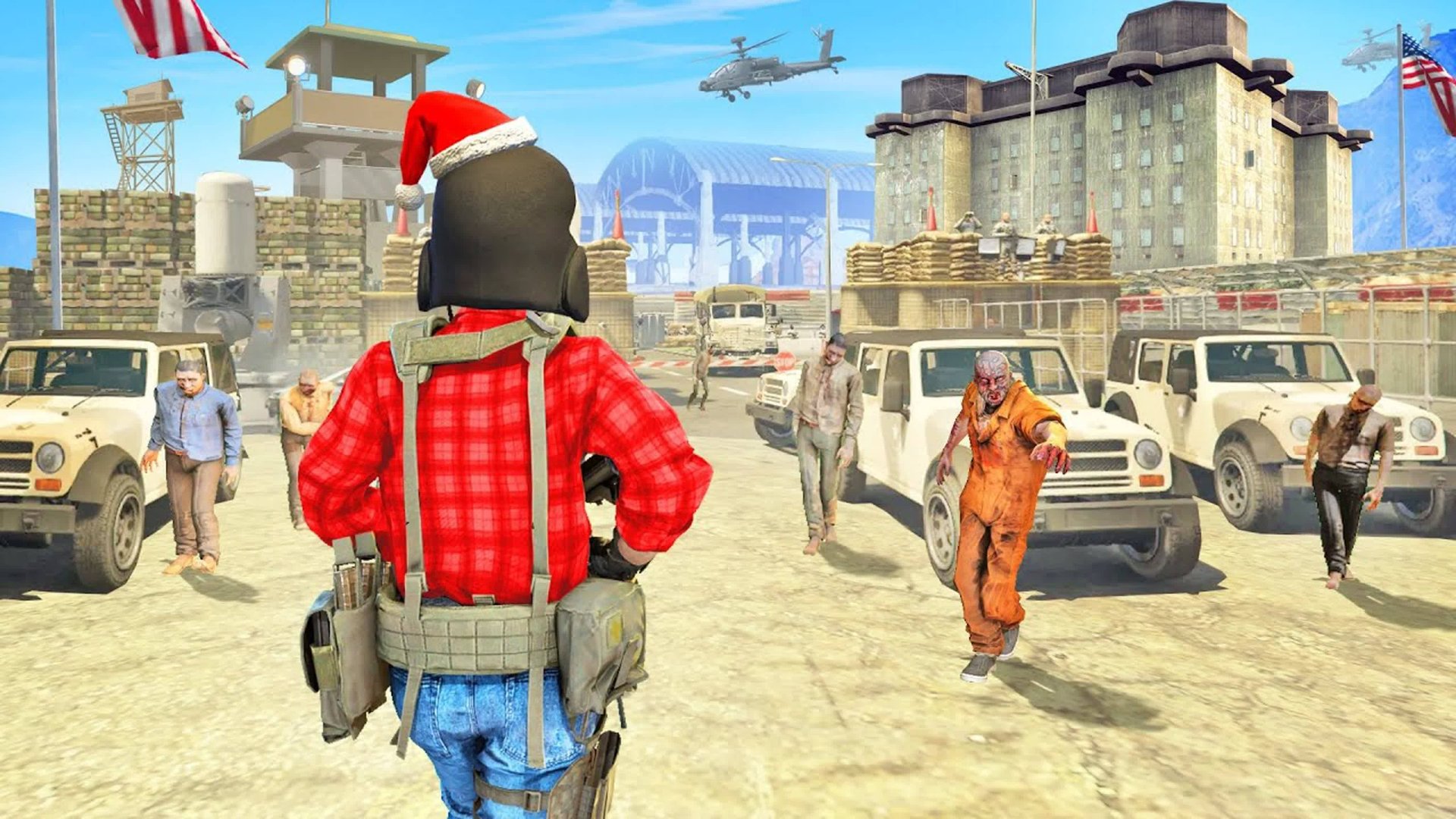 Нашел базу военных в gta 5 online ! выживание в зомби апокалипсисе в гта 5 ! смотреть онлайн