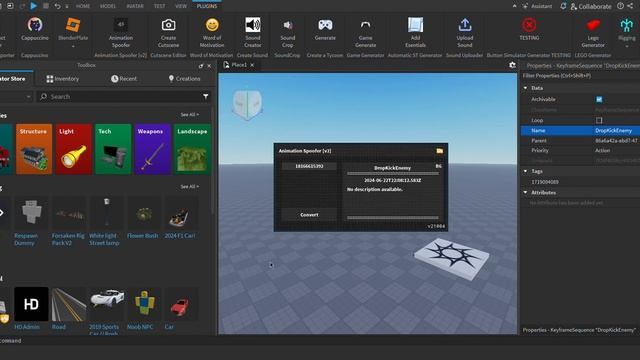 Как сделать 20-20-20 dropkick в roblox studio смотреть онлайн