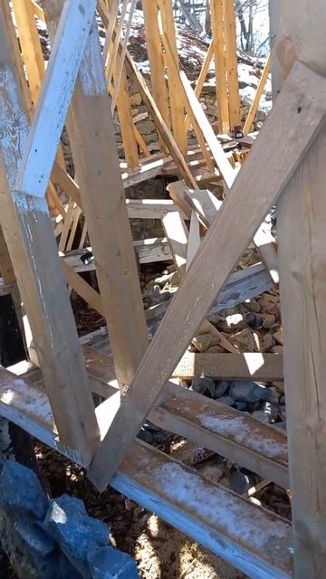 Очередной круглый соломенный дом в Сочи. Фундамент