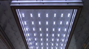 Установка светового потолка этапы