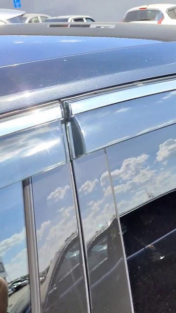 Дефлекторы боковых окон с хром молдингом - Nissan Teana L33 и A