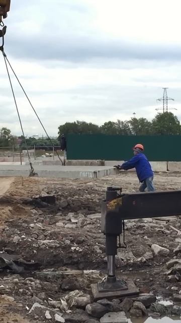 Делаем дорогу из ПАГ18 аэродромной плиты. Завод ЖБИ. #до смотреть онлайн