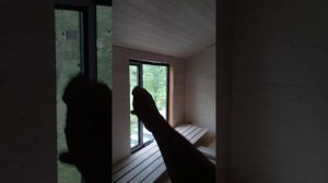 Окончание монтажа вагонки горизонтально, начало обли?