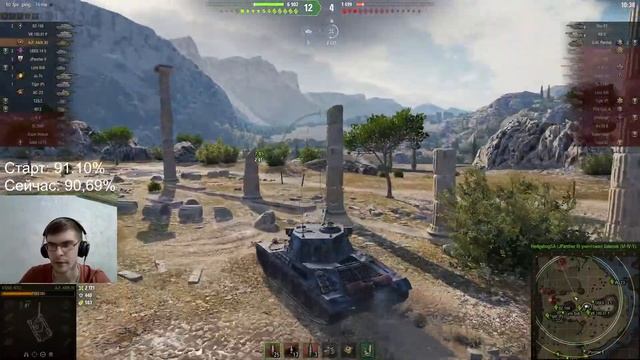 Мир танков 3 отметки на Т34 Старт 91,10% смотреть онлайн