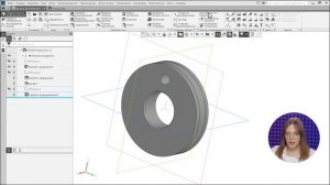 Создание исполнений детали Ролик в КОМПАС 3D