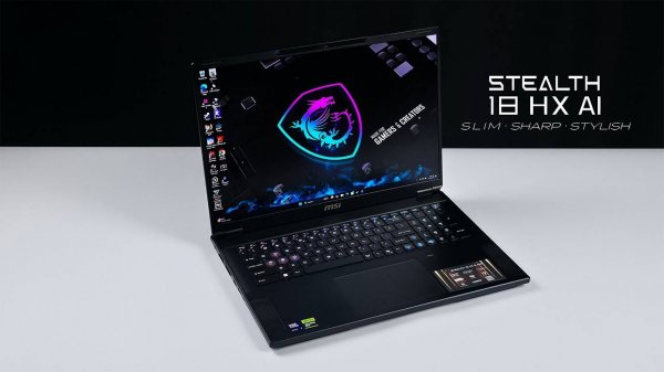 MSI Stealth 18 HX AI: Slim & Powerful RTX 5090 Mobile Workstation!