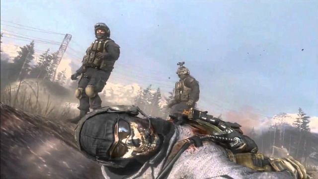 музыка CoD:MW2 - Смерть Госта и Роуча смотреть онлайн