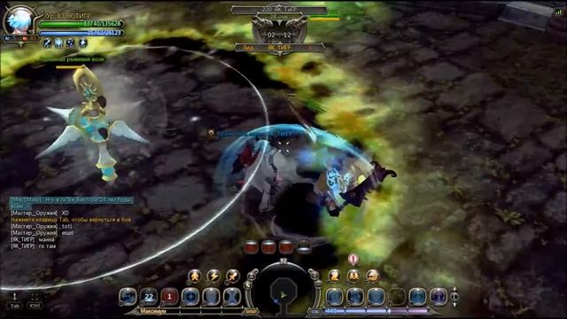 Dragon Nest PvP: Епископ vs Гладиадор смотреть онлайн