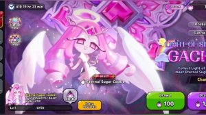 Обнова в Cookie run Kingdom с Eternal Sugar Cookie моя реакция на обнову